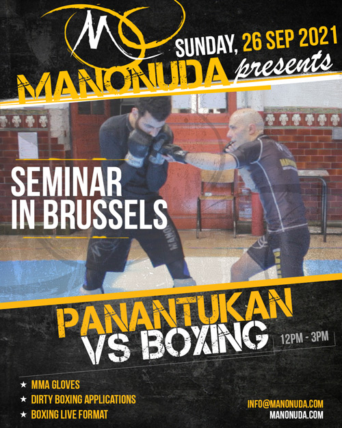 Panantukan Seminar In Brussels Poster