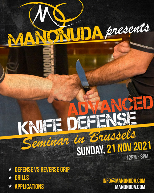 Knife Defense Seminar in Brussels