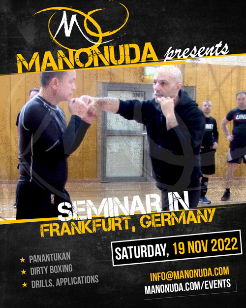 Panantukan Seminar in Frankfurt Nov 2022